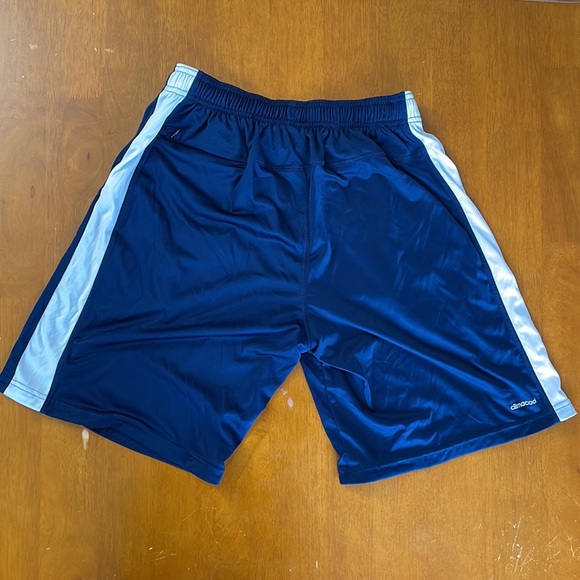Athletic Shorts - Blue Stripe with White Sides main image 1